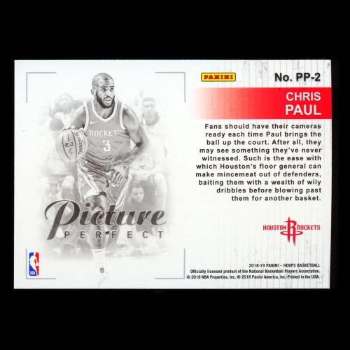 Chris Paul 2018-19 Hoops Picture Perfect Rockets