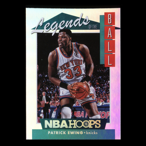 Patrick Ewing 2018-19 Hoops Legends of the Ball Knicks