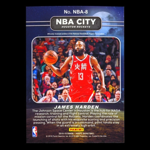 James Harden 2018-19 Hoops NBA City Rockets