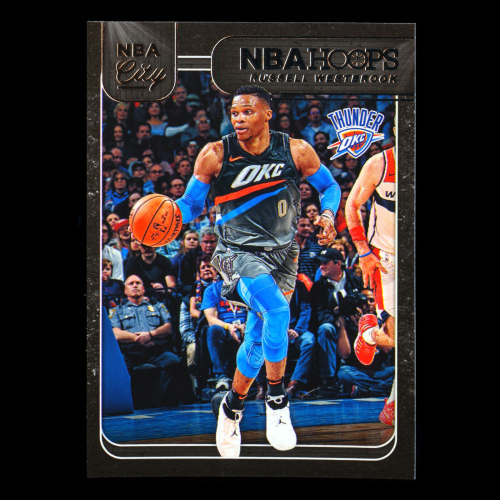 Russell Westbrook 2018-19 Hoops NBA City Thunder