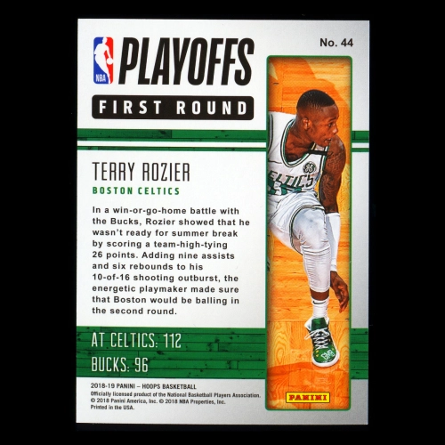 Terry Rozier 2018-19 Hoops Road to the Finals Bucks 0626/2018
