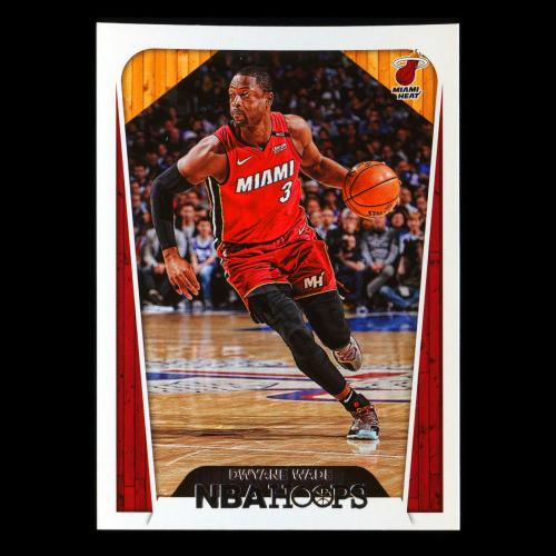 Dwyane Wade 2018-19 Panini NBA Hoops Tribute Heat