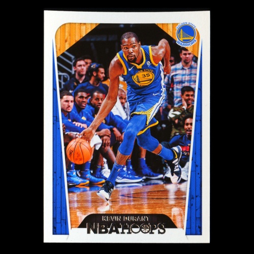 Kevin Durant 2018-19 Panini NBA Hoops Tribute Warriors