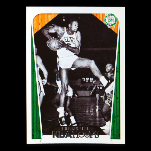 Bill Russell 2018-19 Panini NBA Hoops Tribute Celtics