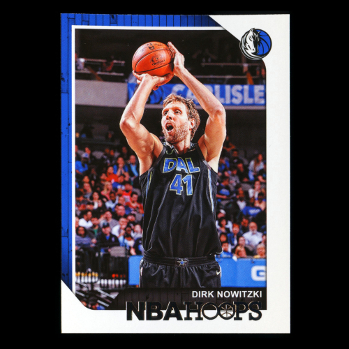 Dirk Nowitzki 2018-19 Panini NBA Hoops Mavericks
