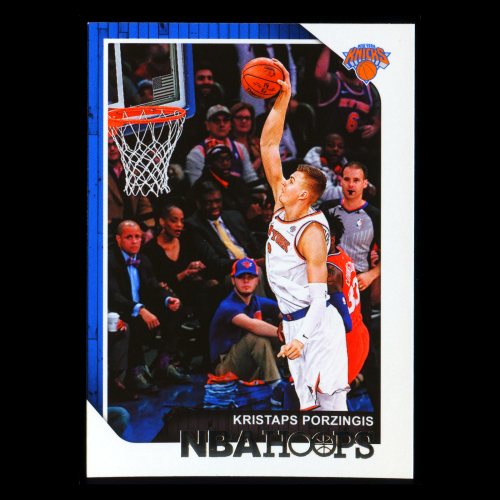 Kristaps Porzingis 2018-19 Panini NBA Hoops Knicks