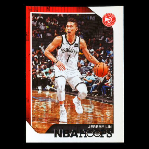 Jeremy Lin 2018-19 Panini NBA Hoops Hawks