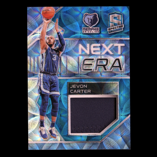 Jevon Carter 2018-19 Spectra Next Era Memorabilia Neon Blue Grizzlies 25/49