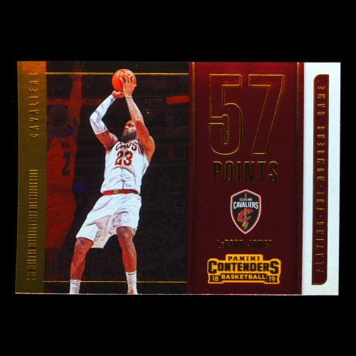 LeBron James 2018-19 Contenders Playing the Numbers Game Lakers