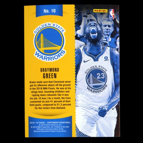 Draymond Green 2018-19 Contenders Winning Tickets Warriors