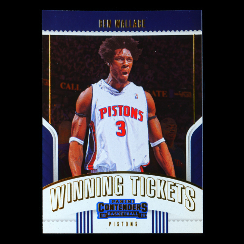 Ben Wallace 2018-19 Contenders Winning Tickets Pistons