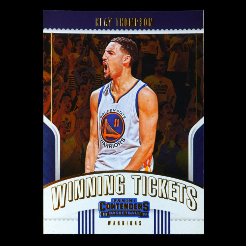 Klay Thompson 2018-19 Contenders Winning Tickets Warriors