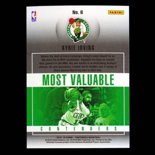 Kyrie Irving 2018-19 Contenders Most Valuable Celtics