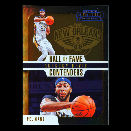 Anthony Davis 2018-19 Contenders Hall of Fame Contenders Pelicans