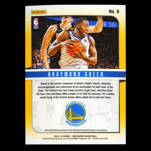 Draymond Green 2018-19 Contenders Hall of Fame Contenders Warriors