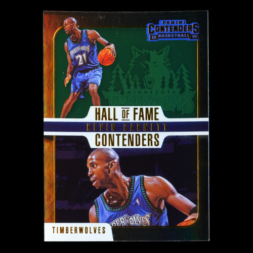Kevin Garnett 2018-19 Contenders Hall of Fame Contenders Timberwolves