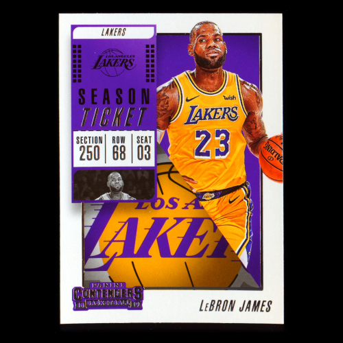 LeBron James 2018-19 Contenders Lakers