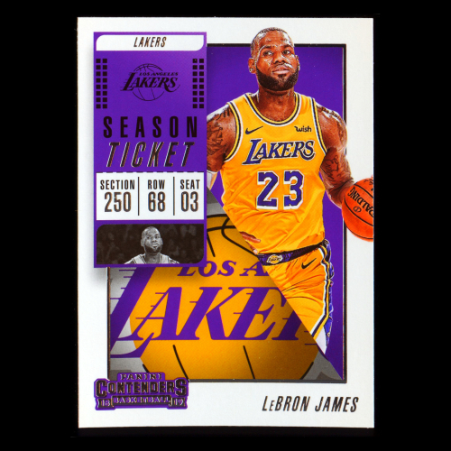 LeBron James 2018-19 Contenders Lakers