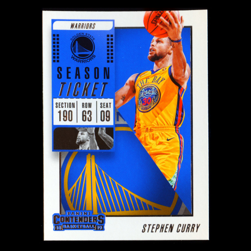 Stephen Curry 2018-19 Contenders Warriors
