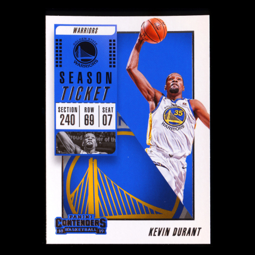 Kevin Durant 2018-19 Contenders Warriors