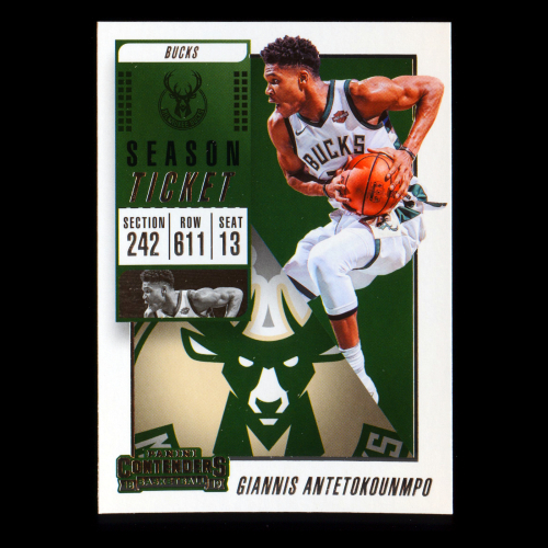 Giannis Antetokounmpo 2018-19 Contenders Bucks
