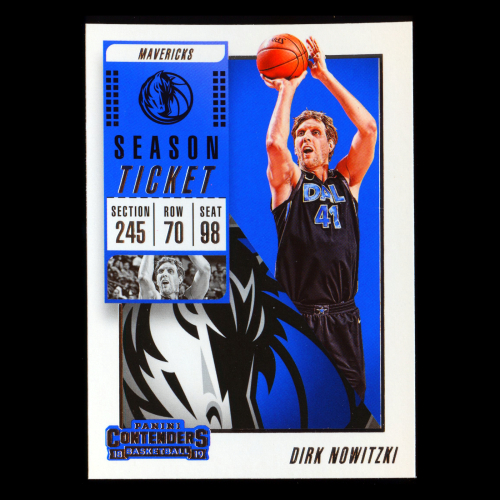 Dirk Nowitzki 2018-19 Contenders Mavericks