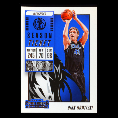 Dirk Nowitzki 2018-19 Contenders Mavericks