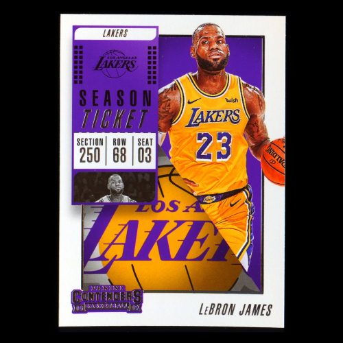 LeBron James 2018-19 Contenders Lakers