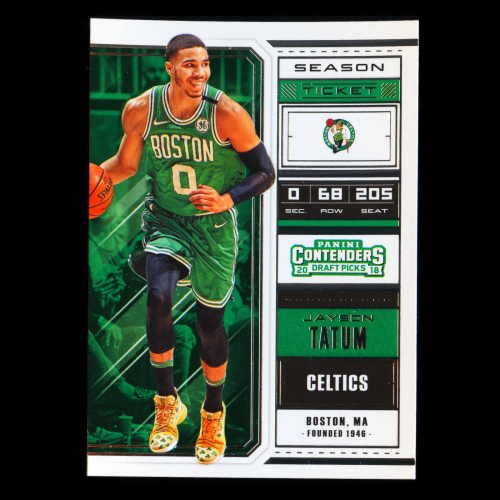 Jayson Tatum 2018 Contenders Draft Picks Celtics
