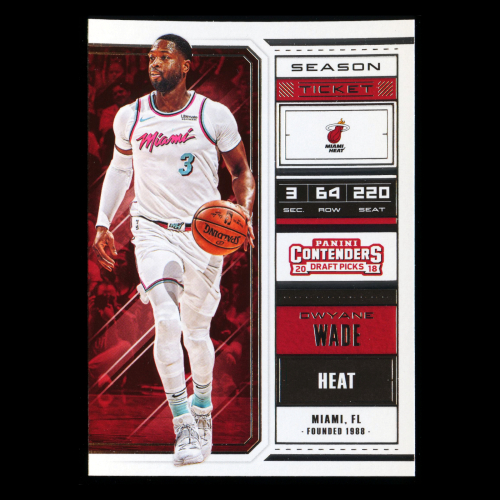 Dwyane Wade 2018 Contenders Draft Picks Heat