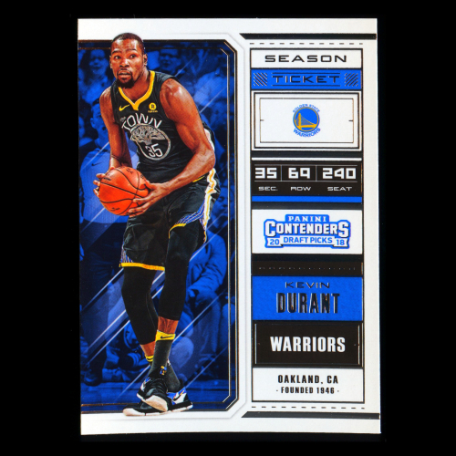 Kevin Durant 2018 Contenders Draft Picks Warriors