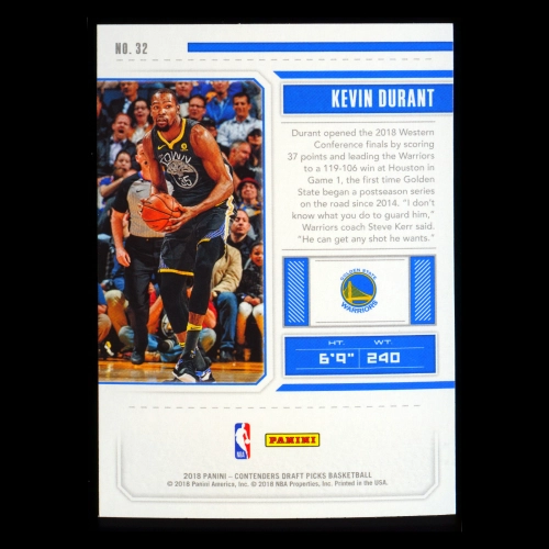 Kevin Durant 2018 Contenders Draft Picks Warriors