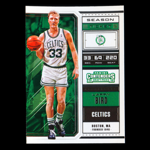 Larry Bird 2018 Contenders Draft Picks Celtics