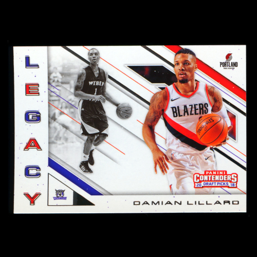Damian Lillard 2018 Contenders Draft Picks Legacy Trail Blazers