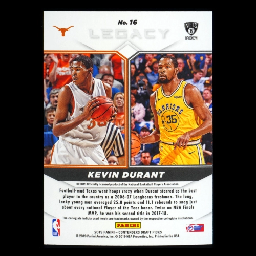 Kevin Durant 2019 Contenders Draft Picks Legacy Warriors