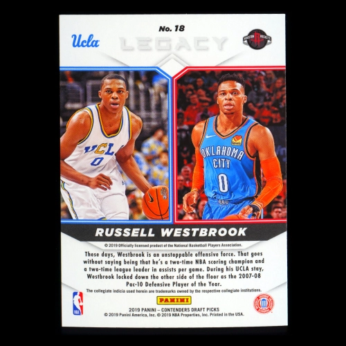 Russell Westbrook 2019 Contenders Draft Picks Legacy Thunder