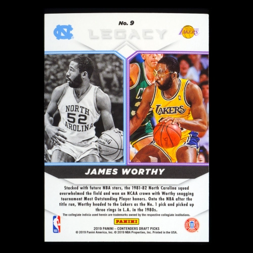 James Worthy 2019 Contenders Draft Picks Legacy Lakers