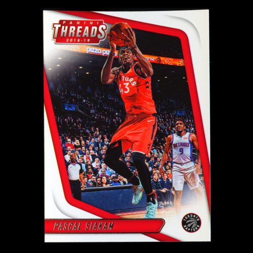 Pascal Siakam 2018-19 Panini Threads Raptors