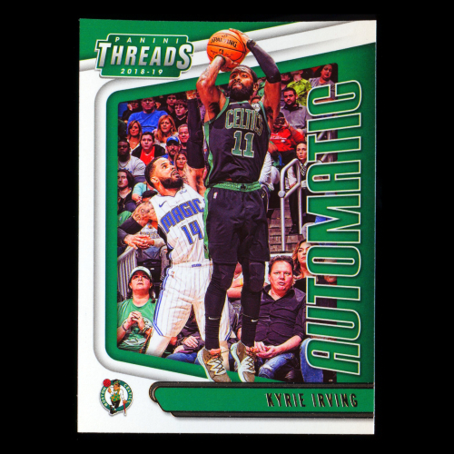 Kyrie Irving 2018-19 Panini Threads Automatic Celtics