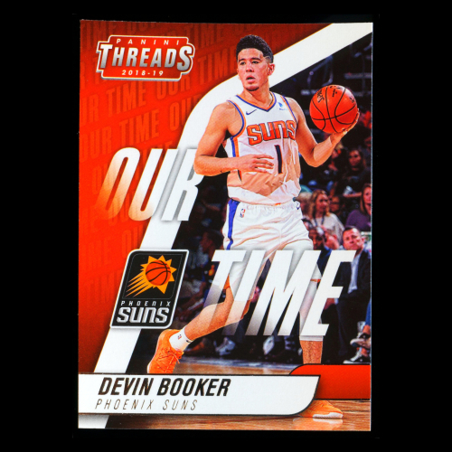 Devin Booker 2018-19 Panini Threads Our Time Suns