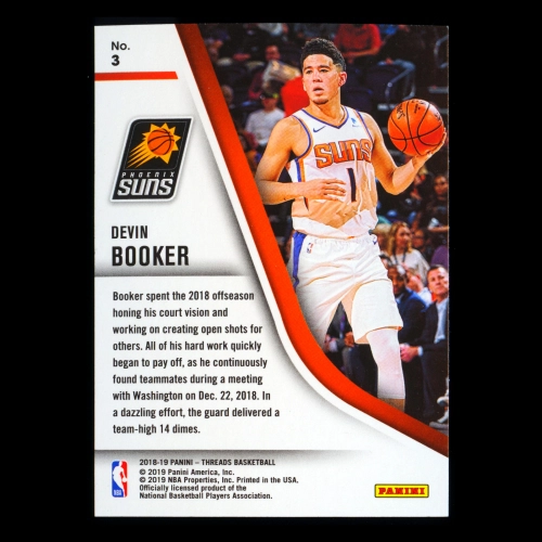 Devin Booker 2018-19 Panini Threads Our Time Suns