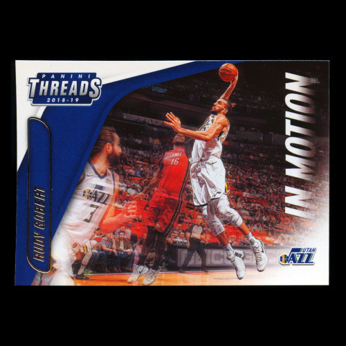 Rudy Gobert 2018-19 Panini Threads In Motion Jazz