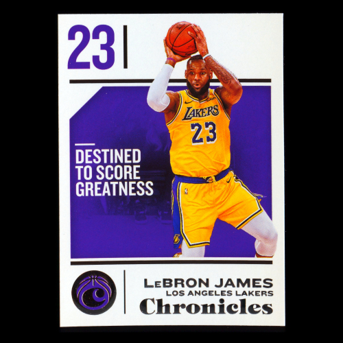 LeBron James 2018-19 Panini Chronicles Lakers