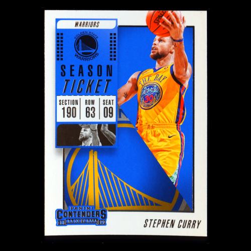 Stephen Curry 2018-19 Panini Contenders Warriors