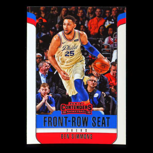 Ben Simmons 2018-19 Panini Contenders Front Row Seat 76ers