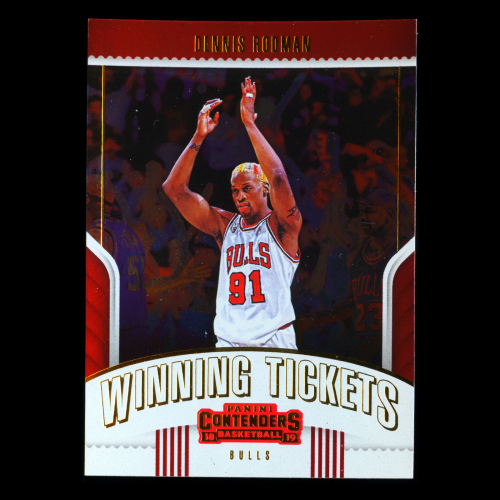 Dennis Rodman 2018-19 Panini Contenders Winning Tickets Bulls