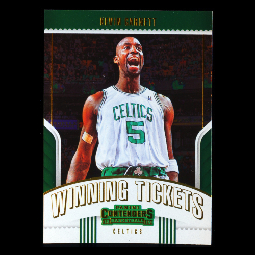 Kevin Garnett 2018-19 Panini Contenders Winning Tickets Celtics