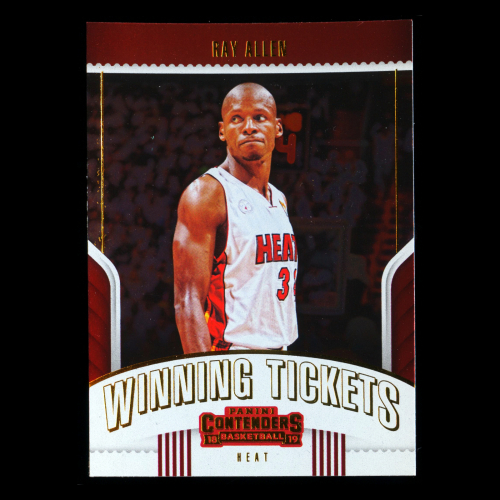 Ray Allen 2018-19 Panini Contenders Winning Tickets Heat