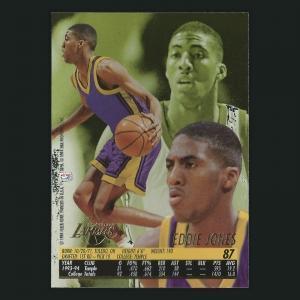 Eddie Jones RC 1994-95 Ultra Rookie Lakers
