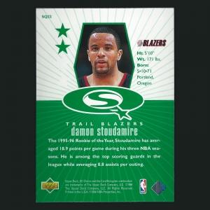 Damon Stoudamire 1998-99 UD Choice Starquest Green Trail Blazers